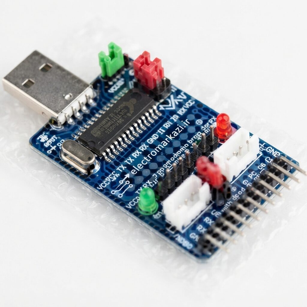 CH34 ماژول CH341A USB to Serial - تصویر 1